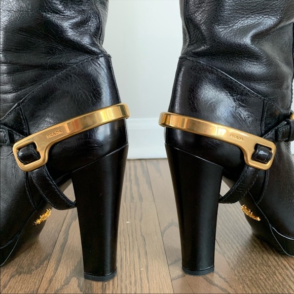 Prada over the knee boots - Picture 5 of 12